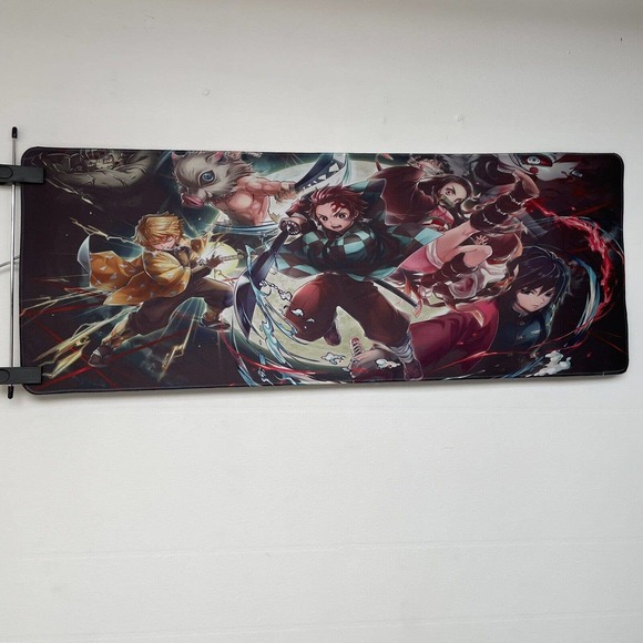 Demon Slayer Game Mat 30.5” x 11.5” Anime Mouse Pad Non Slip Base - Picture 1 of 2